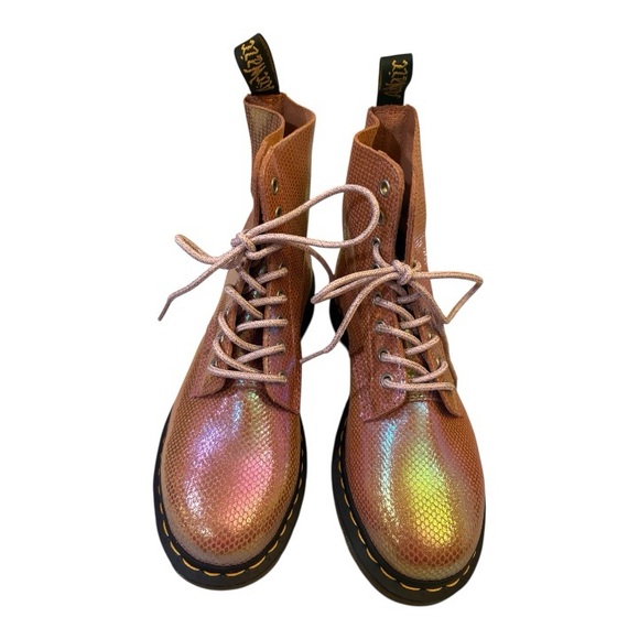 Dr. Martens 1460 Pascal iridescent ankle boots Size 9 - Picture 4 of 10